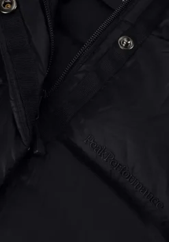 zwarte peak performance gewatteerde jas w frost down coat