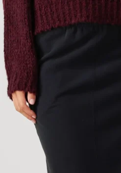 zwarte penn & ink maxirok skirt w25f1716