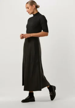 zwarte penn & ink maxirok w23n1017