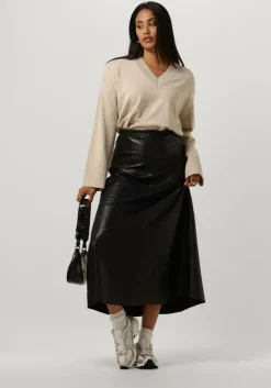 zwarte penn & ink maxirok w23n1017