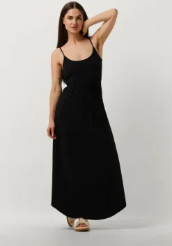 zwarte penn & ink midi jurk s24n1500ltd