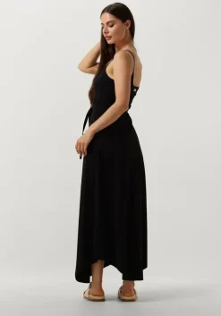 zwarte penn & ink midi jurk s24n1500ltd