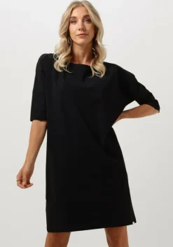 zwarte penn & ink mini jurk denver