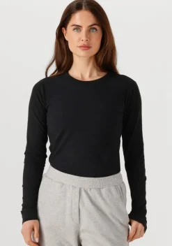 zwarte penn & ink tops & t-shirts longsleeve w25f1745