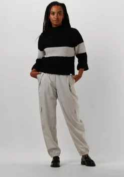 zwarte penn & ink trui 225 jumper stripe