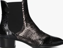 zwarte pertini enkellaarsjes 30961