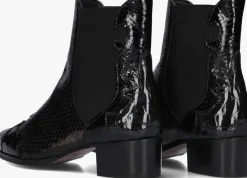 zwarte pertini enkellaarsjes 30961