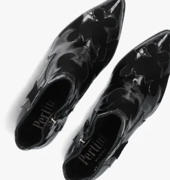 zwarte pertini enkellaarsjes 32709