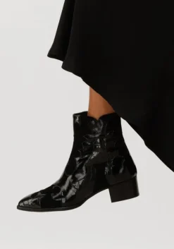 zwarte pertini enkellaarsjes 32709