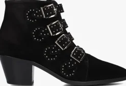 zwarte pertini enkellaarsjes 12368