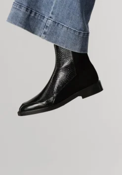 zwarte pertini enkellaarsjes 32848