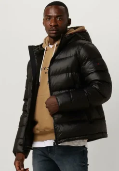 zwarte peuterey gewatteerde jas honova nr 02