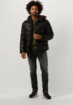 zwarte peuterey gewatteerde jas honova nr 02