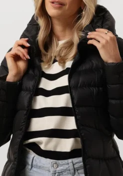 zwarte peuterey gewatteerde jas levaria mqs