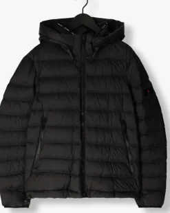 zwarte peuterey gewatteerde jas boggs cj