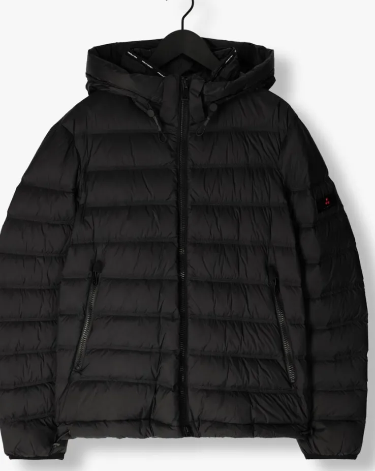 zwarte peuterey gewatteerde jas boggs cj