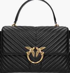 zwarte pinko handtas love lady puff big cl sheep