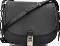 zwarte pinko schoudertas saddle classic