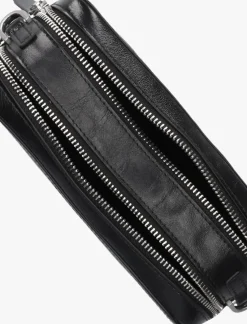 zwarte pinko schoudertas carrie camera bag