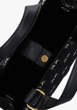 zwarte pinko schoudertas box shopping