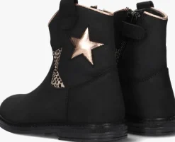 zwarte pinocchio cowboylaarzen p1697