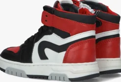 zwarte pinocchio hoge sneakers p1246