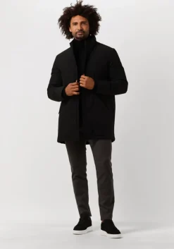 zwarte plain pantalon josh 104