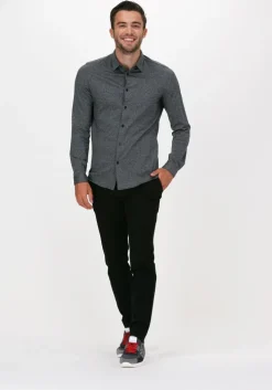 zwarte plain pantalon josh 315