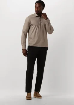 zwarte plain pantalon theo pl 838