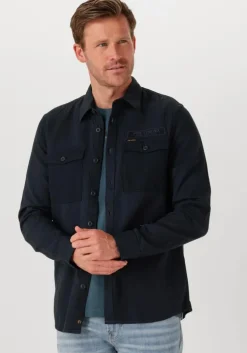 zwarte pme legend casual overhemd quilt poplin casual 2