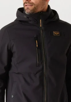zwarte pme legend jack semi long jacket successor 3l soft shell
