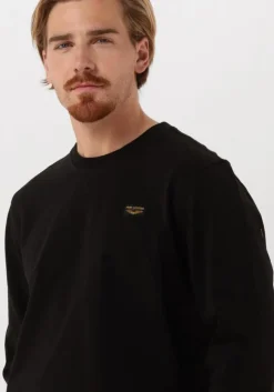 zwarte pme legend trui airstripe sweat