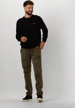 zwarte pme legend trui r-neck american classic buckley knit