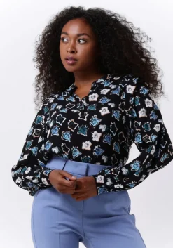 zwarte pom amsterdam blouses blouse 6939