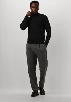 zwarte profuomo coltrui pullover roll neck