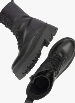 zwarte ps poelman biker boots korio