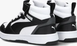 zwarte puma hoge sneakers rebound v6 mid