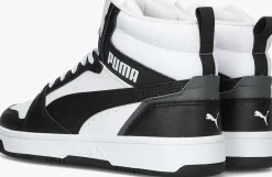 zwarte puma hoge sneakers rebound v6 mid