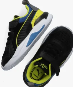 zwarte puma lage sneakers x-ray ac inf