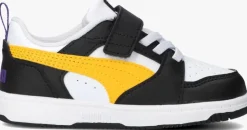 zwarte puma lage sneakers rebound v6 lo inf