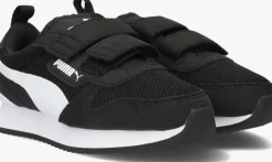 zwarte puma lage sneakers r78 inf/ps