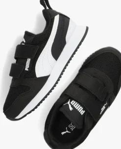 zwarte puma lage sneakers r78 inf/ps