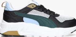zwarte puma lage sneakers trinity lite jr