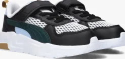 zwarte puma lage sneakers trinity lite inf