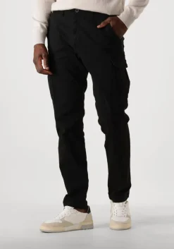 zwarte pure path cargobroeken regular fit pants cargo506