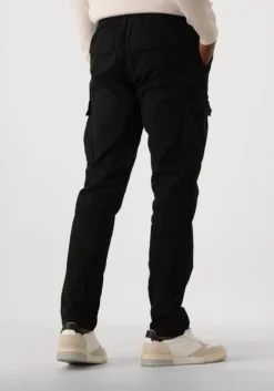 zwarte pure path cargobroeken regular fit pants cargo506