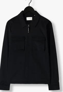 zwarte pure path overshirt regular fit shirts over204