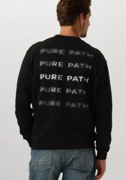 zwarte pure path sweater loose fit sweaters crewneck305
