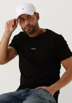 zwarte pure path t-shirt essential logo t-shirt