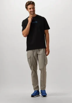 zwarte pure path t-shirt loose fit t-shirts crewneck ss112